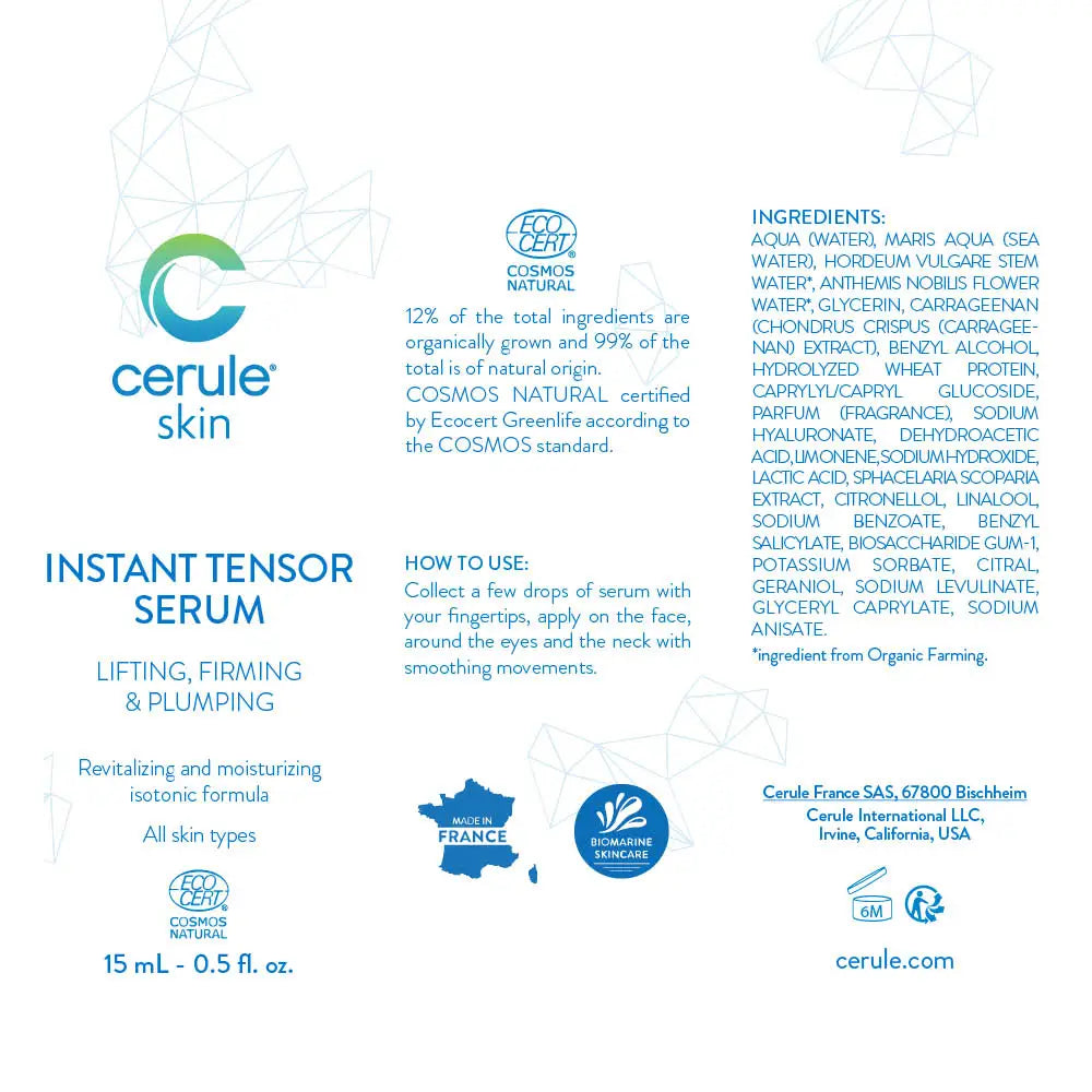 Instant Tensor Serum Huidverzorgingsproduct