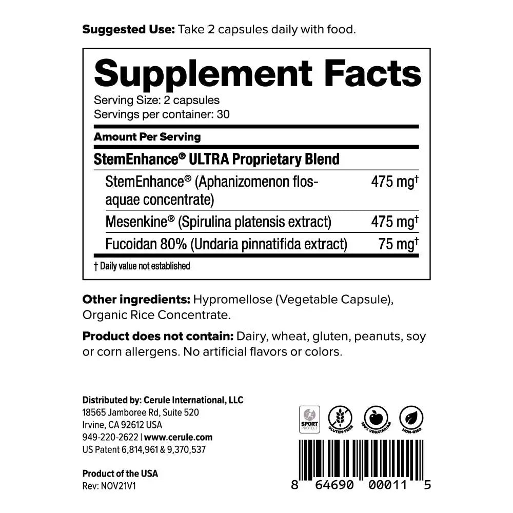 StemEnhance® ULTRA Supplementen